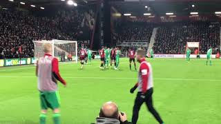 WHAT A GAME! WTF! AFC BOURNEMOUTH 3-3 WATFORD! FANS REACTION