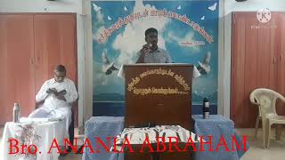 30/01/2022 Message by Bro.Anania Abraham