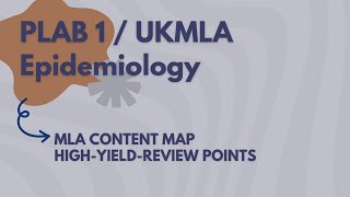 Epidemiology: PLAB 1/UKMLA High-Yield Review