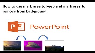 Mark areas to remove and keep from background: video 62