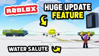 HUGE UPDATE FEATURE in Cabin Crew Simulator (Roblox)