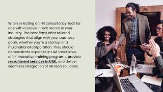 Discover the Best HR Consultancy in Dubai for Seamless HR Solutions