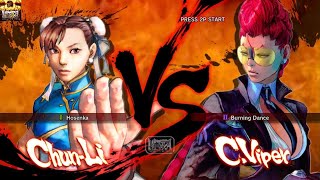 Ultra Street Fighter IV - Chun-Li vs. Crimson Viper Rival Battle