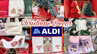 ALDI Christmas Decor 2024 * Table Top  Kitchen & Bathroom Decor Men Women & Kid Clothes *Food