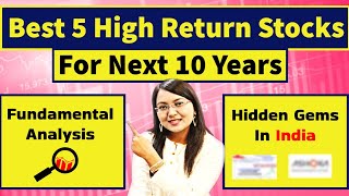 Best 5 High Return Stocks Revealed 2023 || Start With Just Rs500