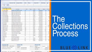 The Collections Process | Blue Link ERP