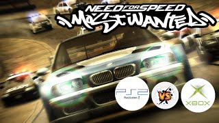 Need For Speed Most Wanted - Playstation 2 VS Xbox - Retrotink - 4K