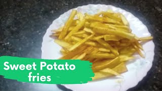 Navaratri Special recipes| Upvas recipes|SWEET POTATO FRIES|Ratala fries|