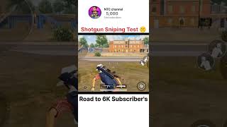 Victor Shotgun Sniping Testing 🤫- #bgmi #bgmimyths #pubgmobile #bgmishorts #vipax @lathikalally