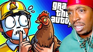 Reaction To GTA5 - The Final Journey of RON! (Cluckin Bell Farm Raid DLC)