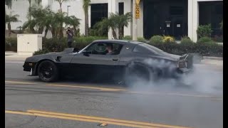 77 pontiac firebird drifting || #Shorts