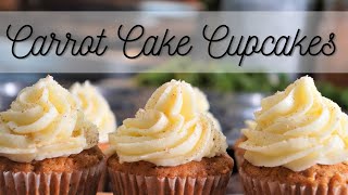 HEAVENLY!  Carrot Cake Cupcakes Recipe