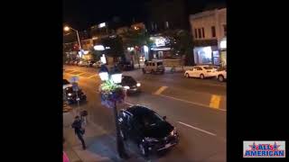 RAW FOOTAGE:Video shows gunman opening fire in Greektown Toronto Canada