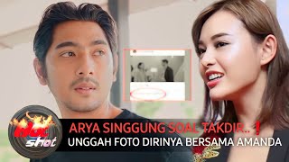 Arya saloka tiba tiba Unggah foto Dirinya bersama Amanda manopo singgung soal Takdir