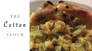 Cómo hacer ARROZ DE REYES o AMARILLO CON CARNE, PESCADO Y MARISCOS ▶ [PASO A PASO]