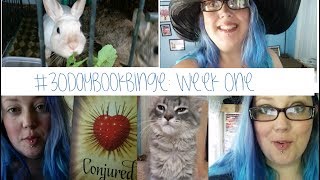 #30DayBookBinge: Week One  [vlog]