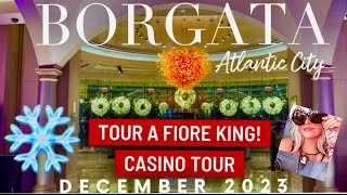 Borgata Atlantic City Fiore king Suite and casino walk around!