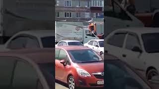 В "девятке" взорвался газовый баллон