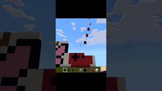 Red Gameboy Minecraft falling sand art (76) #shorts #minecraft #satisfying