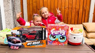 Furby and radio controlled car unboxing #furby