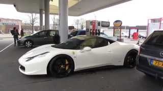 Ferrari 458 Italia Edo Competition (Sneek) Start Up, Drive Away Fast