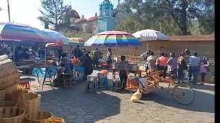 Tianguis de Jueves Santo en Santiago Apóstol Ocotlán  Oaxaca