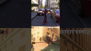 Spider-Man 2 Vs Prototype 2 Gameplay