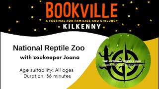 Bookville Kilkenny: National Reptile Zoo with zookeeper Joana