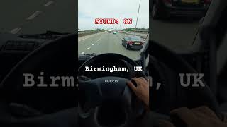 Welcome in the UK. Motorway around Birmingham! 😮😬 #motorway #UKroads