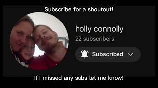 Subscriber shoutouts 4!