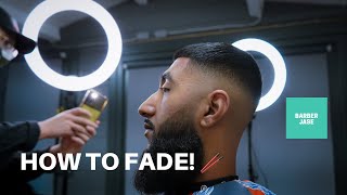 EASIEST WAY TO FADE!! | Barber Jase 🥢