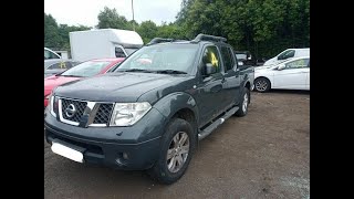 Обзор машины Nissan Navara (D40) 2.5 D YD25DDTI 2005г. МКПП Англия G111