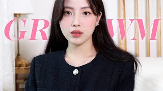 오늘따라 더 예쁜 걸..? 기념일 데이트 메이크업 #GRWM 💓(ft. 2300일!?ㅣ요즘 빠진 스킨케어템ㅣ신상 팔레트 후기)