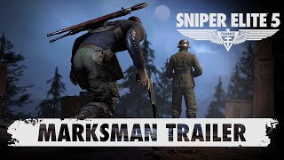 Sniper Elite 5 - Official Marksman Trailer - PS5 Games - PC Games