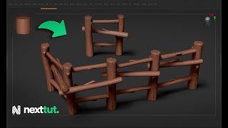 Fence Series #01 -  Sculpting The Highpoly in Zbrush