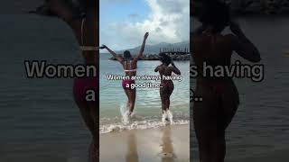 Women are alsays having a good time until men come along to ruin it #funnyvideos #vacation #shorts