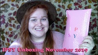 IPSY Glam Bag | Unboxing & First Impressions | November 2019