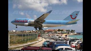 Princess Juliana Intl. Airport St. Maarten HD! (New Crazy pictures)