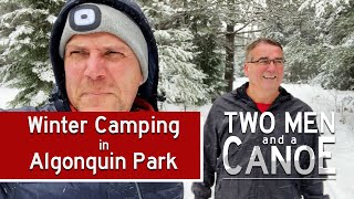 Winter Camping in Algonquin