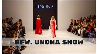 Влог Берты #2 BFW. Показ Unona. Учимся махать ручкой, как Королева