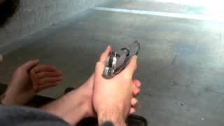 Los Angeles 4/12/12 - Shooting the M1911