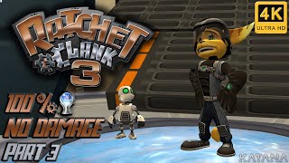 Ratchet & Clank 3 100% Walkthrough | Part 3 | No Damage | Starship Phoenix