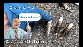 How to change your spark plugs TJ Wrangler/XJ Cherokee 4.0L