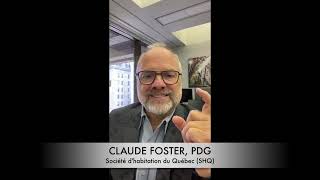 Le souhait de notre PDG, Claude Foster, pour le futur de l'habitation