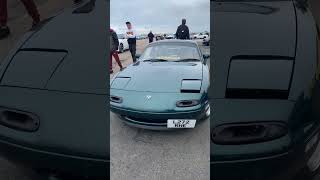 miata winking! its my dream car at perranporth (the full video of perranporth is being edited)#miata