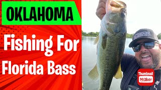 Kayak Fishing Florida Bass in Oklahoma #bassfishing #kayak #outdoors #catchandrelease