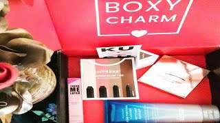 Unboxing my August BoxyCharm