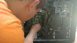 02 How To: Remove Thermal Paste From Heat Sink And Processor