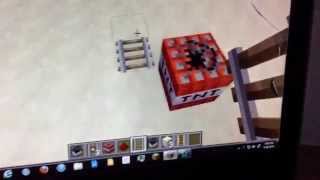 How to make a wide crater in Minecraft (2nd vid)