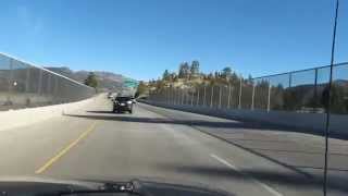 Driving California to Nevada -- Interstate 80 East -- Jan. 18, 2014 -- Near Exit 161